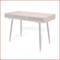 Design bureau bruin + zwarte poten