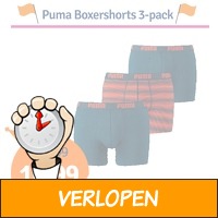 Puma 3-pack Printed Stripe Design Boxershorts