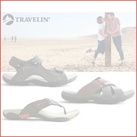 Travelin' slippers of sandalen