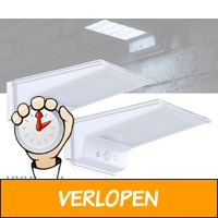 2 x Hyundai draadloze solar LED buitenlampen