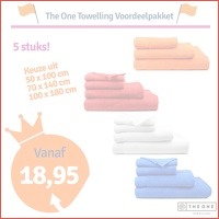 The One Towelling Koningsdag voordeelpak..