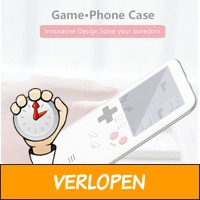 iPhone telefoon case met ingebouwde games