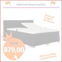 Elektrische boxspring Paris