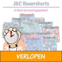 JC boxershorts verrassingspakket