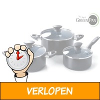 Greenpan Sofia 3-delige pannenset