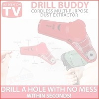 Drill Buddy boormachine stofvanger