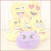 Emoji Smiley kussens