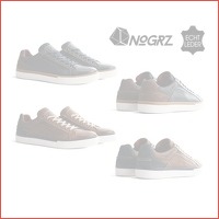 Lederen NoGRZ herensneakers