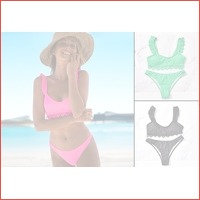 Lacey layer bikini