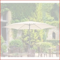 Luxe parasol met diameter van 3 meter