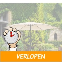 Luxe parasol met diameter van 3 meter