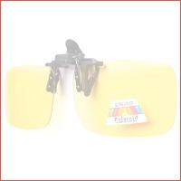 Polarized clip-on nachtbril