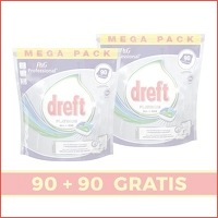 Giga pack Dreft vaatwastabletten