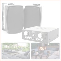 Buitenspeakers voor tuin en terras