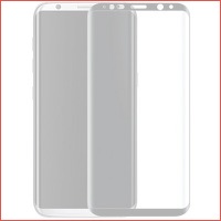 Samsung full cover screenprotector zwart..