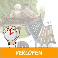 Oer-Hollands houten tuinbankje