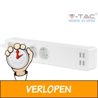 V-tac Smarthome WiFi stekkerdoos