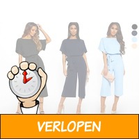 Jumpsuit voor een casual en klassieke look