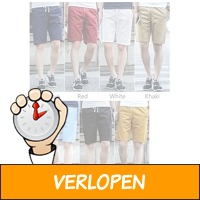 Chino shorts voor heren