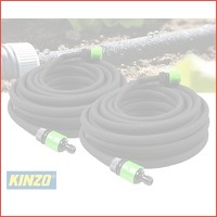 2 x Kinzo druppelslang 15 meter