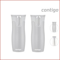 2 x Contigo West Loop thermosbeker