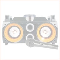 Fenton MDJ100 karaoke boombox