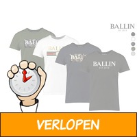 BALLIN Est heren T-shirts in de aanbieding