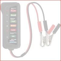 Auto accutester digitaal 6 LEDS 12V