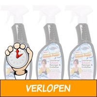 3 x universele schuim spray reiniger en ontvetter