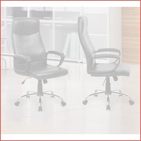 Luxe en Ergonomische Designer Bureaustoe..