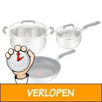 Tefal Cook & Cool pannenset G715S5 - 3-delig