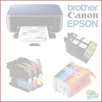 Cartridges voor Brother, Canon en Epson