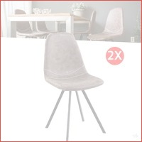 2 x HomeStyle eetkamerstoelen Washington