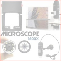 Digitale LED Microscoop vergrootglas