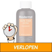 Biodermal Sun Tan Extra zonnebank bodylotion 200 ml