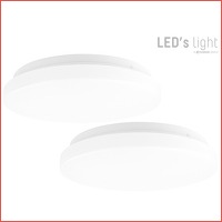 2 x LED's Light LED plafonniere