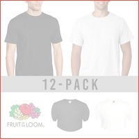 12-Pack T-shirts Fruit of the Loom