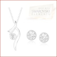 Swarovski Elements juwelenset Swirl