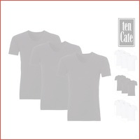 3 x Ten Cate bamboe T-shirt