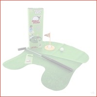 Unieke toilet golf set