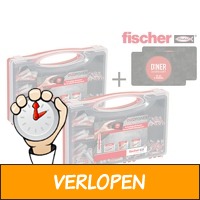 2x Fischer Duopower Plugbox en Dinerjaarkaart