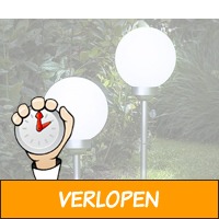 2-pack solar LED-lichtbollen