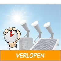 Alecto tuin solar zonnepaneel set