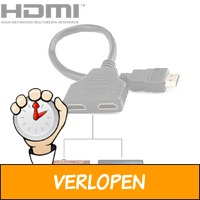 2 poorts HDMI switch/splitter kabel