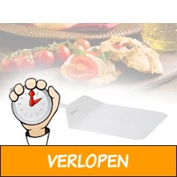 Alpina Pizzaschep - Inklapbaar - RVS -