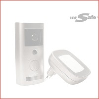 Mr Safe WiFi video deurbelset