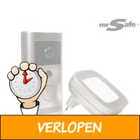 Mr Safe WiFi video deurbelset