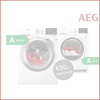 AEG wasmachine & warmtepompdroger