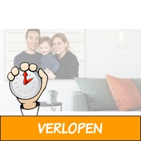 Voucher voor foto op vurenhout