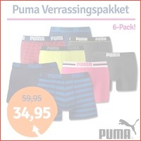 6 x Puma boxershorts